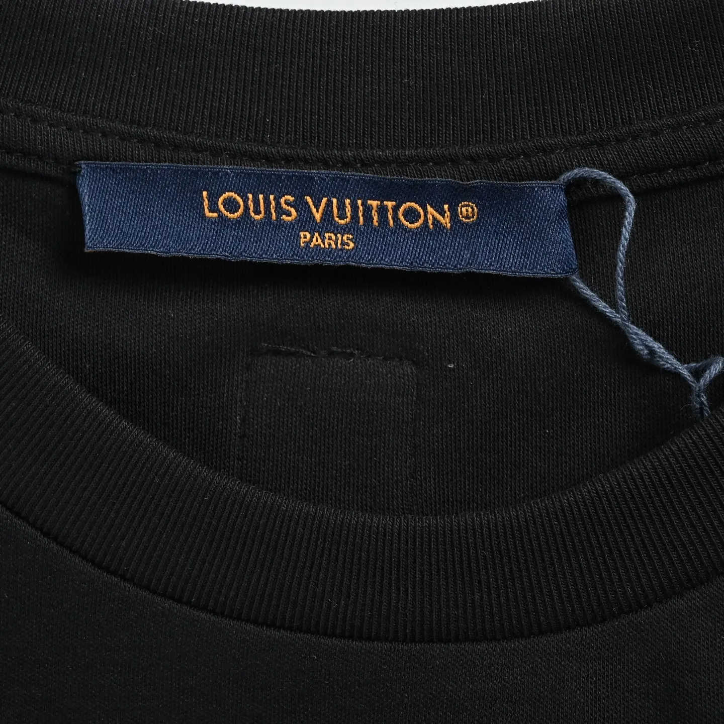Louis Vuitton/Louis Vuitton three-flower embroidery logo embroidered short sleeves